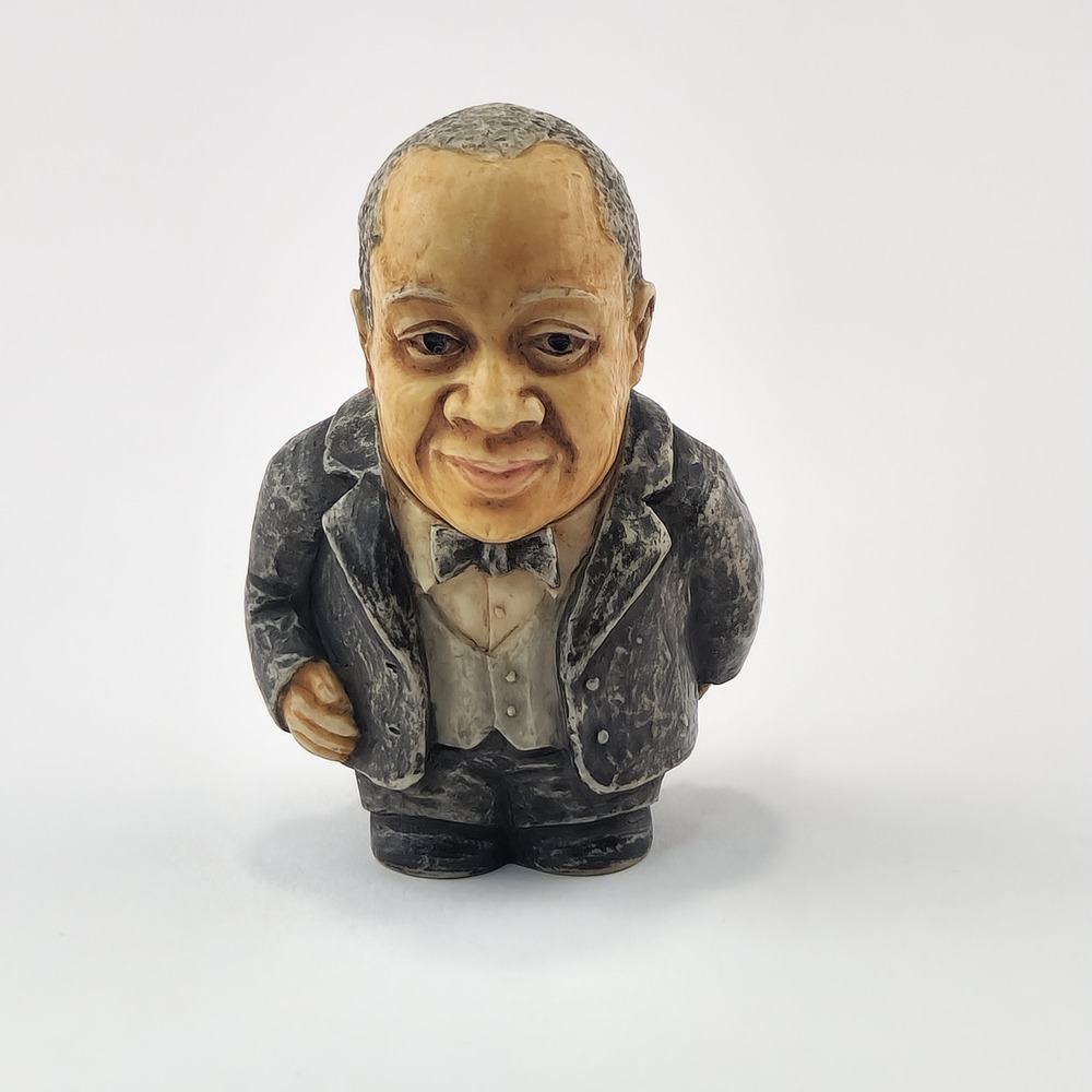 Louis Armstrong Harmony Kingdom Pot Bellys Figurine Trumpet